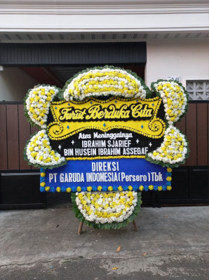 Papan Bunga Duka di Naga Pitu